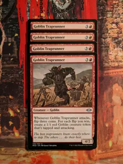 MTG Card: (4x) Goblin Traprunner (Modern Horizons 2) - Image 1