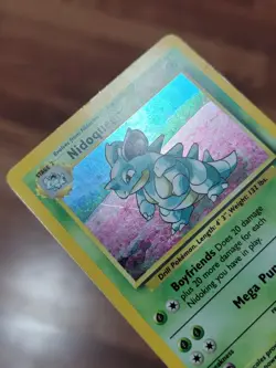 PL Pokemon Card Error Nidoqueen Jungle 7/64 Holo Rare No Set Symbol Misprint - Image 2