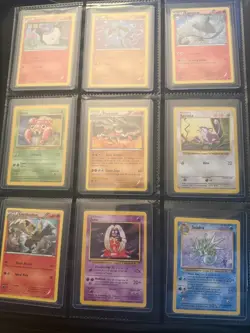 Large Vintage Pokemon Card Lot Of 355 LP/NM Condition Base Set/Few 1st editions - Image 4