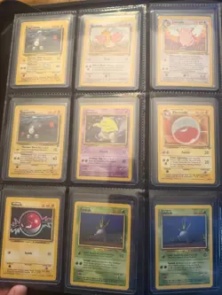 Large Vintage Pokemon Card Lot Of 355 LP/NM Condition Base Set/Few 1st editions - Image 5