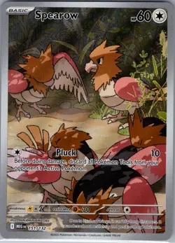 Spearow 151/132 ME01: Mega Evolution - Pokemon Card - NM - Image 1