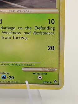 Turtwig 67/95 Unleashed Common Pokemon Card - Image 5