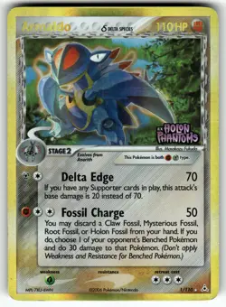 Armaldo (Delta Species) 1/110 Holon Phantoms MP Pokemon Card TCG - Image 1