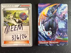 Pokemon Shadow Mewtwo Amiibo Card - Image 1