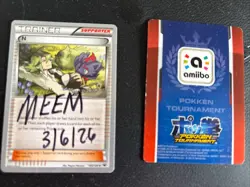 Pokemon Shadow Mewtwo Amiibo Card - Image 2