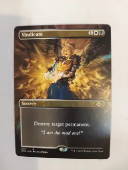 Vindicate (Borderless) Modern Horizons 2 Regular - Image 1