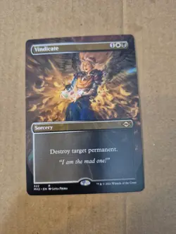 Vindicate (Borderless) Modern Horizons 2 Regular - Image 1