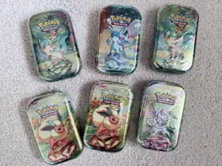 Pokemon TCG | Prismatic Evolutions Mini Tins x6 | SEALED ✅ Brand New - Image 1