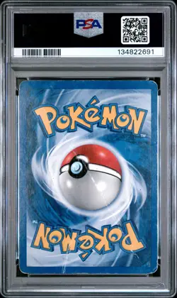 SWIRL PSA 1 2001 Pokemon Southern Islands Mew Promo 1/18 Reverse Holo Foil WOTC - Image 2