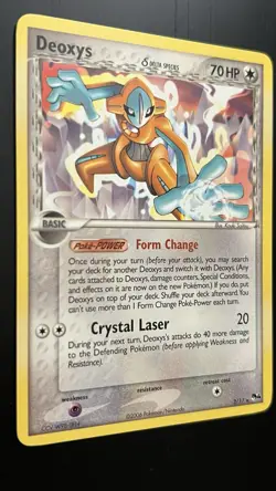 Non-Holo Deoxys (Delta Species) 2/17 NM POP Series 4 Promo Pokemon TCG Normal - Image 2