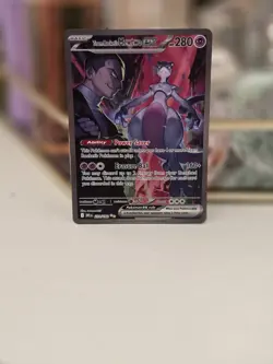 Pokemon Mewtwo EX 2025 Team Rockets 231/182 Sir Destined Rivals Gem Mint - Image 2