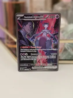 Pokemon Mewtwo EX 2025 Team Rockets 231/182 Sir Destined Rivals Gem Mint - Image 3