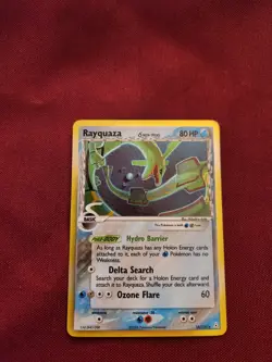 Pokemon TCG Rayquaza Delta Species Holo Rare Card 16/110 EX Holon Phantoms - Image 3