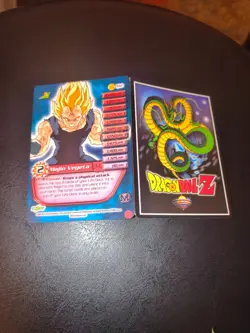 Dragon Ball Z TCG Majin Vegeta 192 Folding Personality Card LIMITED - Image 2