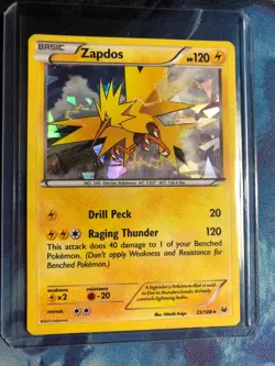 Zapdos - 23/108 - Shattered Glass Deck Promo Roaring Skies - 2015 Pokemon Card - Image 1