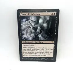 Curse of Misfortunes Dark Ascension Regular 56/158 MTG Magic The Gathering - Image 1