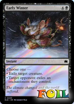 Early Winter 0093 MTG Bloomburrow Common NP Foil - Image 1