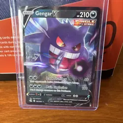 #2 Gengar V 156/264 SWSH Fusion Strike Ultra Rare Pokemon NM B2 - Image 1