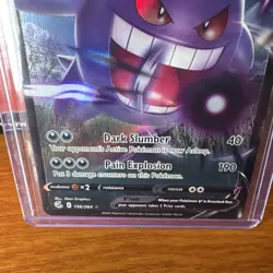 #2 Gengar V 156/264 SWSH Fusion Strike Ultra Rare Pokemon NM B2 - Image 3
