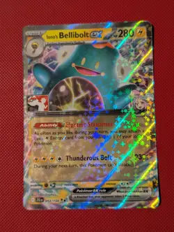 Pokemon TCG - Iono's Bellibolt ex - 053/159 Stamped - Prize Pack Series - Image 1