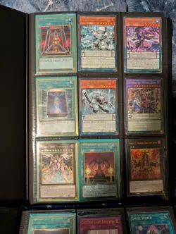 Double Tri-Brigade/Dogmatika/Albaz Binder. Mixed Rarity Yu-Gi-Oh Cards - Image 2