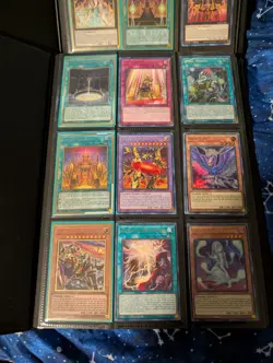 Double Tri-Brigade/Dogmatika/Albaz Binder. Mixed Rarity Yu-Gi-Oh Cards - Image 3