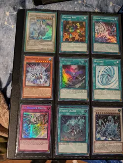 Double Tri-Brigade/Dogmatika/Albaz Binder. Mixed Rarity Yu-Gi-Oh Cards - Image 4