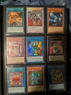 Double Tri-Brigade/Dogmatika/Albaz Binder. Mixed Rarity Yu-Gi-Oh Cards - Image 5
