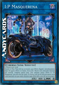 I:P MASQUERENA • Super R SP • RA02 IT042 • 1Ed • Yugioh! • ANDYCARDS - Image 1