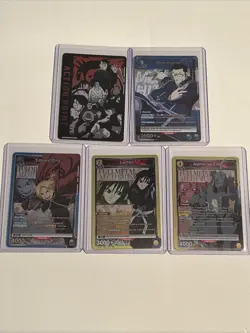 Union Arena TCG: Full Metal Alchemist- Action Point Card 1 R⭐ & 3 SR Cards Mint - Image 1