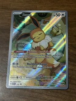 Pokemon Card Eevee 173 Sv: Scarlet & Violet Promo Rare Holo 180 - Image 1