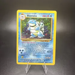 Blastoise - 2/102 - Pokemon Base Set Unlimited Holo Rare Card WOTC MP - Image 1