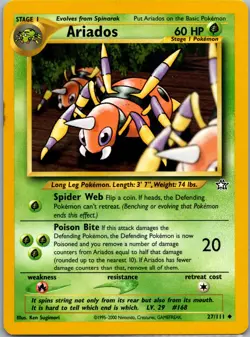 Pokemon 2000 Neo Genesis Singles – Complete Your Set Pick Your Card LP - Image 2