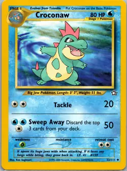 Pokemon 2000 Neo Genesis Singles – Complete Your Set Pick Your Card LP - Image 4