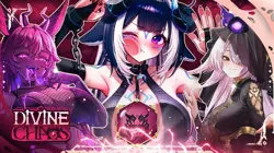 Gamersupps VCard Divine Chaos: First Edition Rare Holo Cards | VCard Set 3 - Image 1