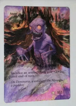 MTG Magic the Gathering Atog (86/306) Mirrodin ALTERED - Image 1