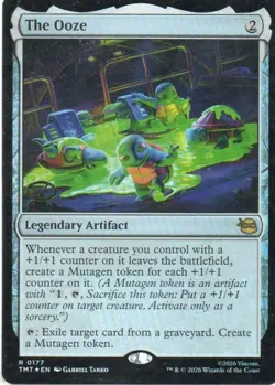 MTG: Teenage Mutant Ninja Turtles: Foil The Ooze: Lightly Played Condition - Image 1