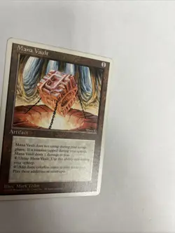 Mana Vault Fourth Edition MTG MP - Image 2