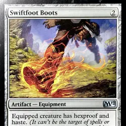 Swiftfoot Boots - REG - MTG - M12 - 219/249 - UNCOMMON ~ NM - Image 1