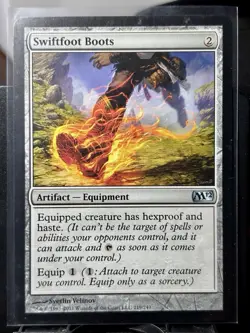 Swiftfoot Boots - REG - MTG - M12 - 219/249 - UNCOMMON ~ NM - Image 2