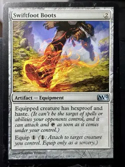 Swiftfoot Boots - REG - MTG - M12 - 219/249 - UNCOMMON ~ NM - Image 3
