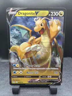 Dragonite V Ultra Rare Pokemon GO 049/078 NM - Image 1