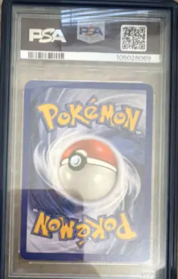 Pokemon Rayquaza Star Gold Star Holo EX Deoxys 2005 PSA 107/107 Ultra Rare PSA 4 - Image 2