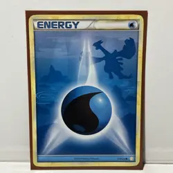 Pokemon Card Lugia Water Energy 117/123 Rare Heart Gold Soul Silver NM / LP - Image 1