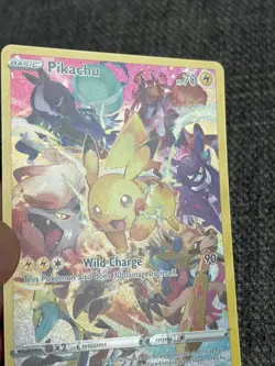 Pokemon Pikachu TCG Crown Zenith Holo Card 160/159 Secret Rare Near Mint - Image 3