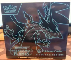 Pokemon Center Phantasmal Flames Elite Trainer Box ETB - Fast Free Shipping - Image 1
