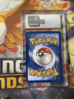 CGC 8 Hitmonchan 1999 Base Set 7/102 Holo Pokemon Card - Image 2