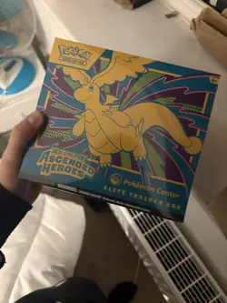 Pokemon TCG Ascended Hero’s Pokemon Center Etb New Sealed IN HAND - Image 1
