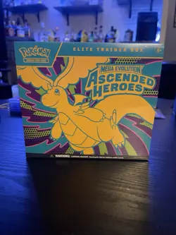 Pokemon TCG Ascended Heroes Elite Trainer Box ETB New/ Factory Sealed🔥 - Image 1
