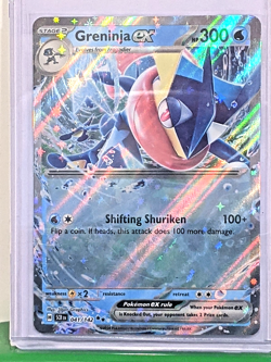 Greninja ex 041/142 Sv07: Stellar Crown Holo Double Rare NM Pokemon TCG - Image 1